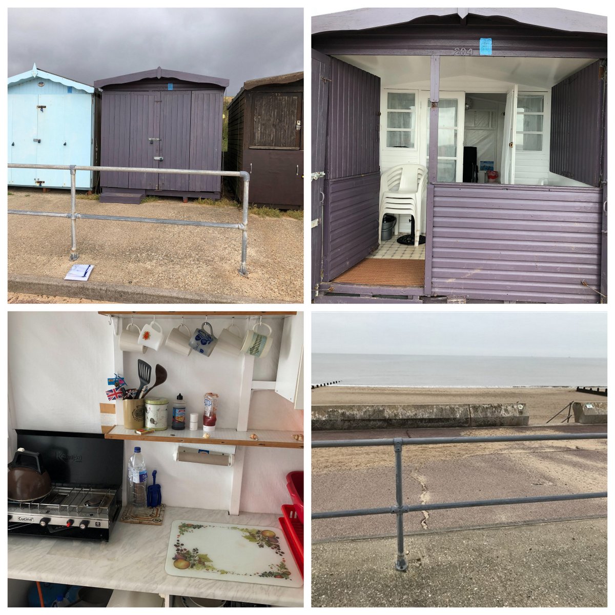 Beach hut for hire Frinton-on-Sea